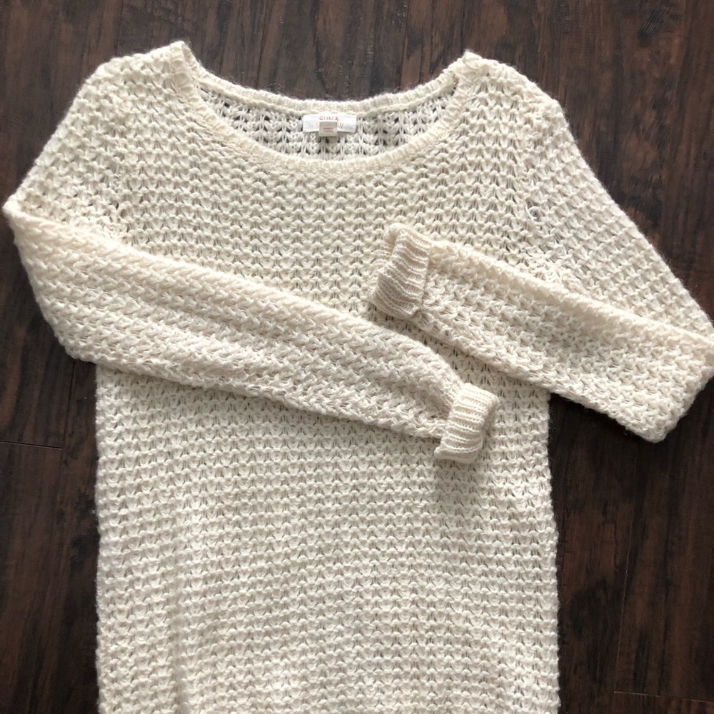 sun and shadow lightweight sweater